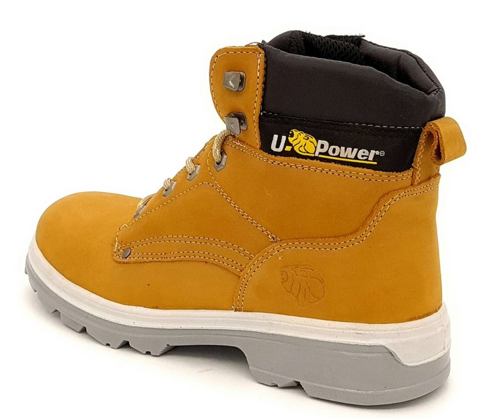 U-Power Taxi Lace Up Midsole Toecap Work PU S3 Lightweight Safety Boots
