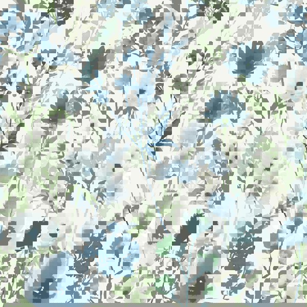 Catherine Lansfield Countryside Floral Wallpaper Blue