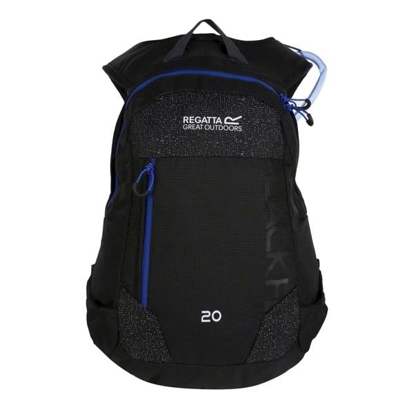 Regatta Blackfell III 20L Hydropack Rucksack - Black/Surfspray Blue - 
