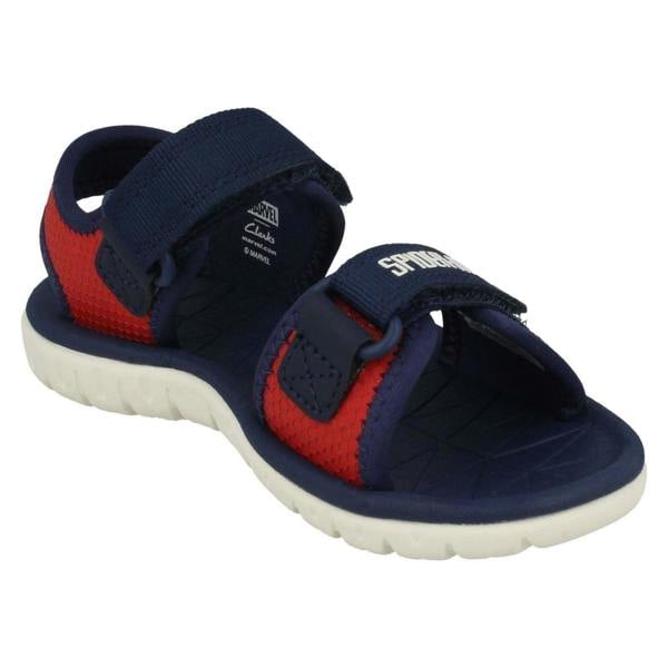 Clarks Boys Clarks Marvel Detailed Sandals Surfing Web