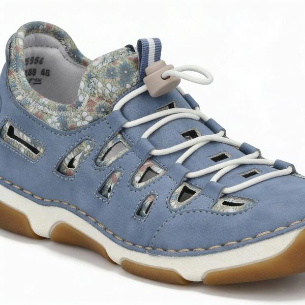 Rieker Rieker 55956 Womens Comfort Shoes Sky