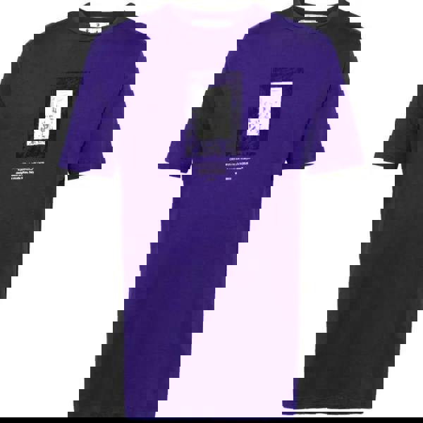 Off White Mens Mirror T-Shirt - Purple - 