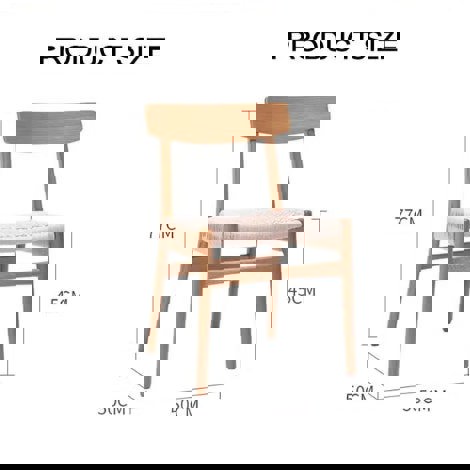 Nadine Rattan Dining Chair, Ash-Rit Concept-Rit Concept