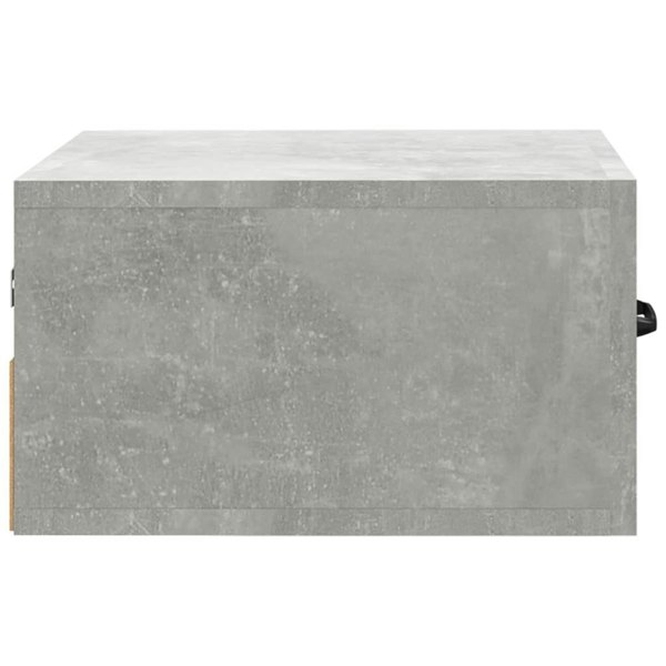 Berkfield Wall-mounted Bedside Cabinets 2 pcs Concrete Grey 35x35x20 cm