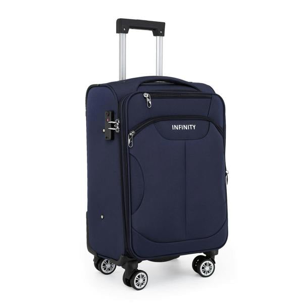Infinity Luggage 8 Wheel Lightweight Suitcase Luggage TSA Travel Bags Set