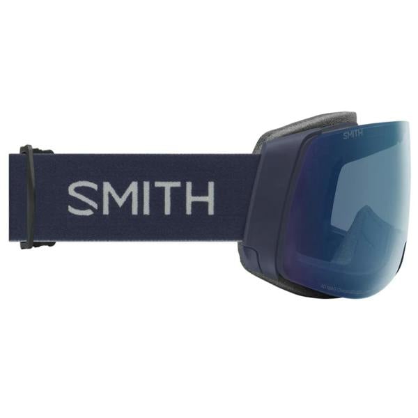 Smith Ski Goggles 4D Mag 3P2 4B Royal Navy ChromaPop Everyday Blue Mirror & CP Storm Blue Sensor Mirror