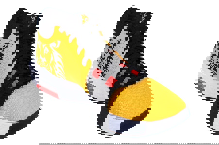 Nike Lebron Witness VIII Mens Basketball Trainers Hq2139  700 - University Gold Black 700 - Photo 3