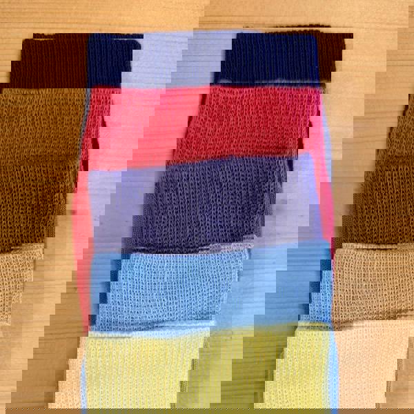 Jemsox Luxury Plain Colour Socks Mid-Tones – 5 Pair Gift Set