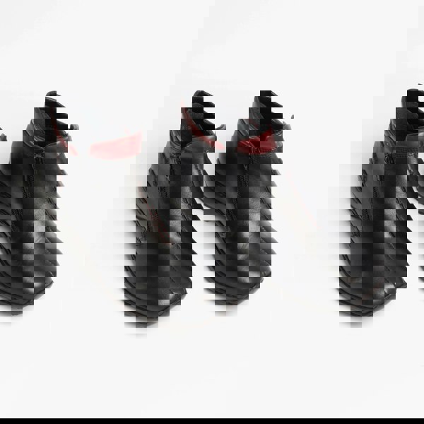 Rieker L3882-00 Womens Leather Boots Black