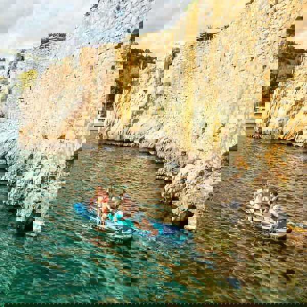 Aqua Marina Super Trip Tandem 14'0" Inflatable Stand Up Paddle Board Package