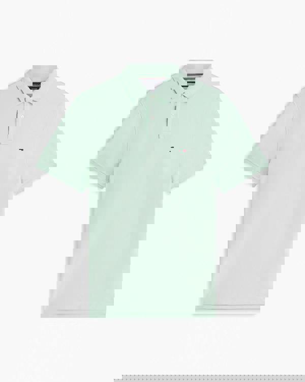 Tommy Hilfiger 1985 Regular Fit Mens Polo - Crushed Mint