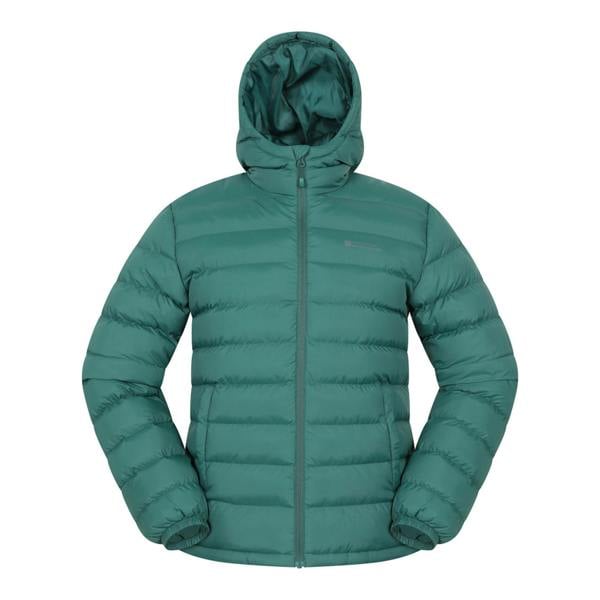 Mountain Warehouse Mens Seasons II Camo Padded Jacket - Bright Green - 