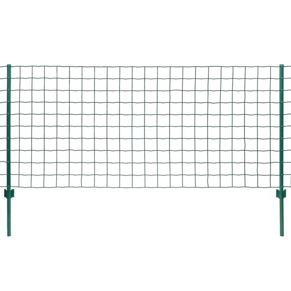 Berkfield Euro Fence Steel 20x1 m Green