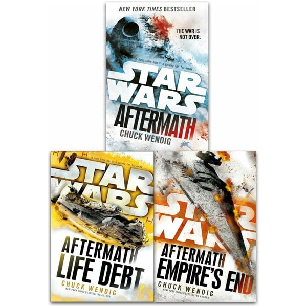 Star Wars Aftermath Trilogy 3 Books Set By Chuck Wendig Life Debt