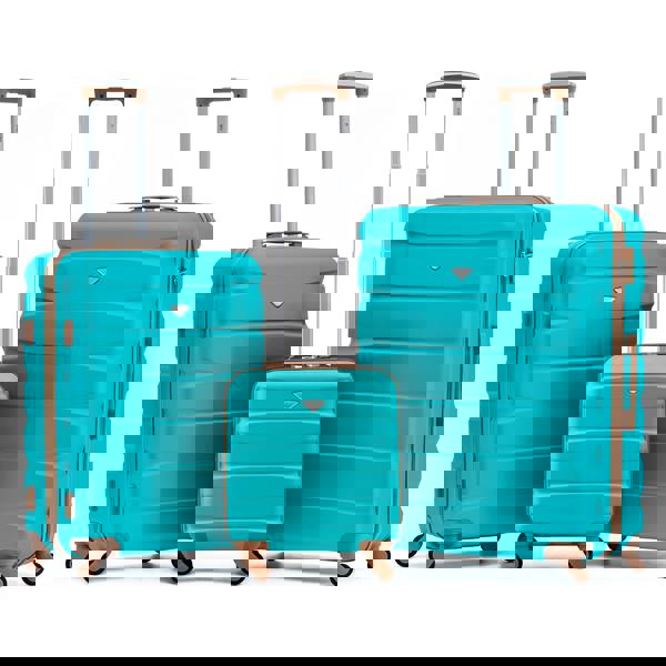 Flight Knight 45x36x20cm Cabin Case with Medium and Large Size Check-in Hold Luggage