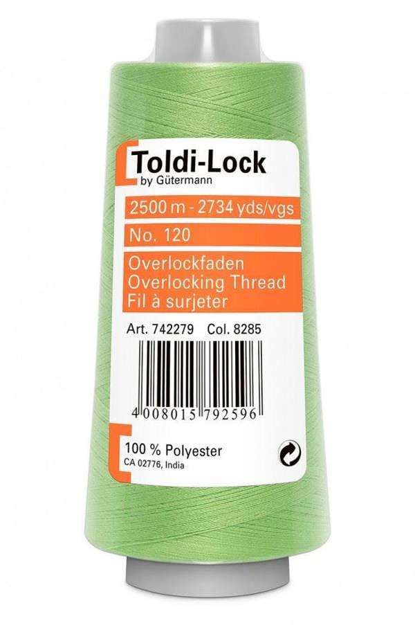 Gutermann Toldi Lock Overlocker Thread 2500m Polyester Thread Suitable For Dressmaking