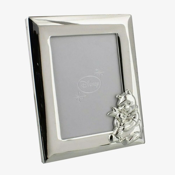 T. H. Baker Disney Winnie The Pooh Silver Plated 3.5x5 Inch Photo Frame DI130