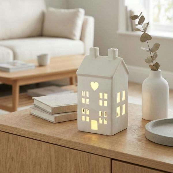 Garden Greatness Dainty House Heart Tealight Holder