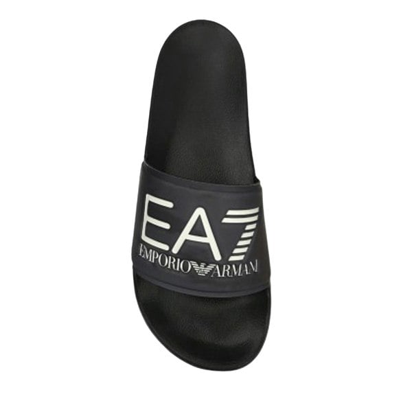 Emporio Armani EA7 EA7 Emporio Armani Visibility Logo Slides Black/Black/Camo Print