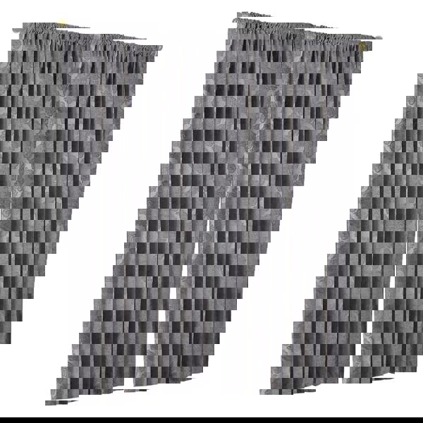 Riva Home Winchester Pencil Pleat Curtains - Silver