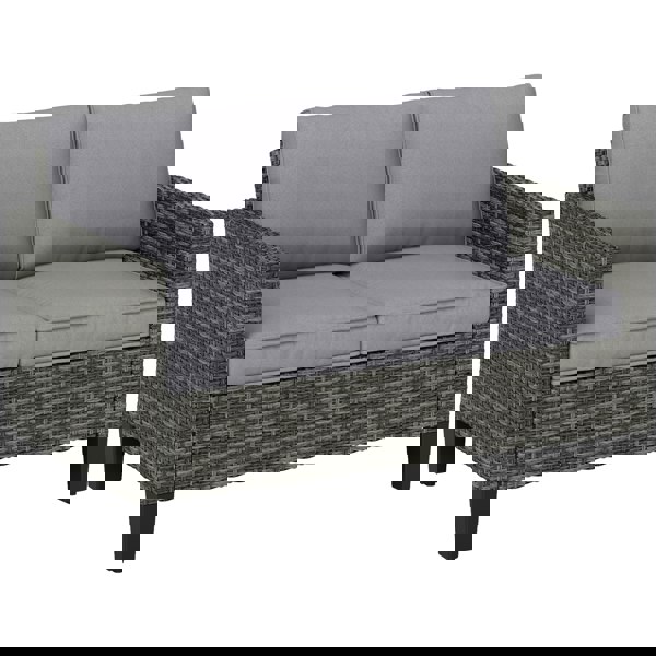 Rattan Loveseat
