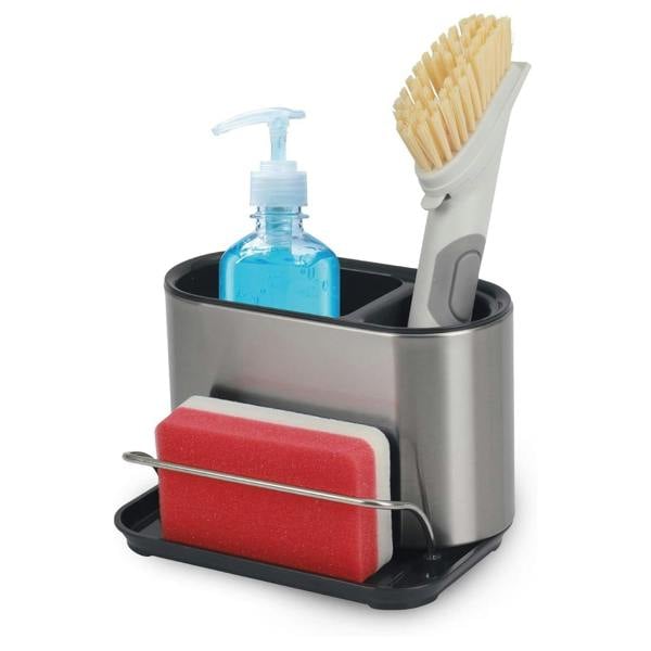 Top 3 Kitchen Sink Caddy Organiser Sponge Brush Holder Stainless Steel