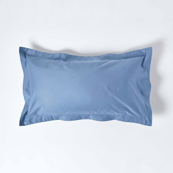 HOMESCAPES Premium 1000 TC Egyptian Cotton Sateen Weave Oxford Pillowcase, King Size
