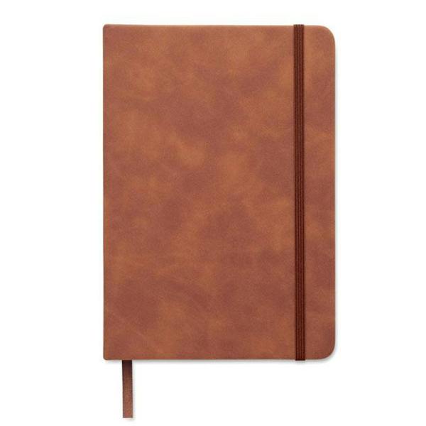 MidOcean Tine Smokey PU A5 Notebook - Brown - 