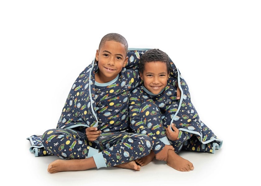 Luca and Rosa Child blanket - space print