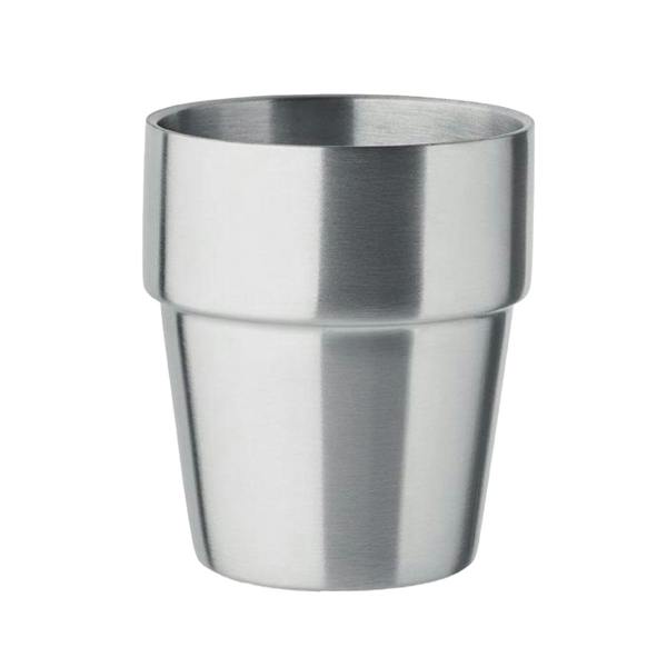 MidOcean Acerito Double-Walled 250ml Tumbler - Matt Silver - 