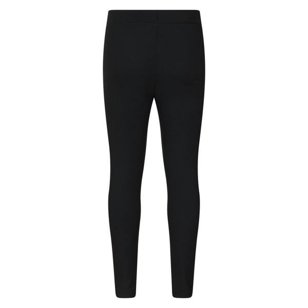 Mountain Warehouse Childrens/Kids Borg Lined Thermal Leggings - Black - 