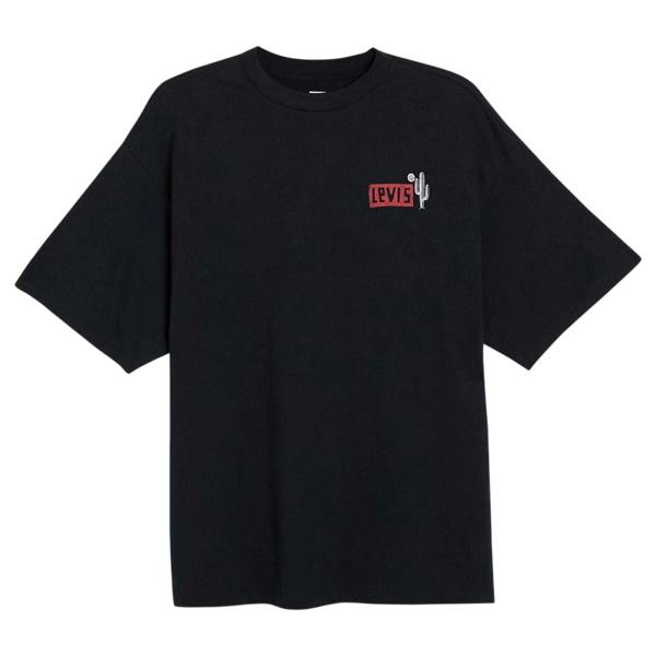 Levis Womens/Ladies Back Print Loose Fit T-Shirt - Blue - 