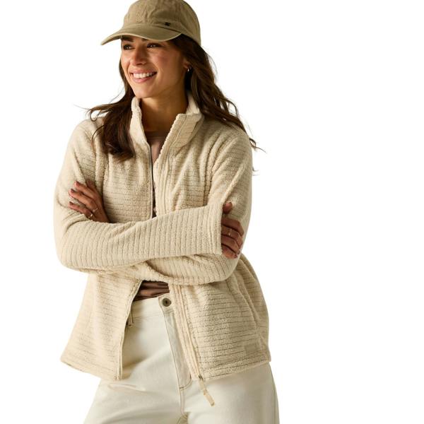 Regatta Womens/Ladies Heidy Full Zip Fleece Jacket - Light Vanilla - 