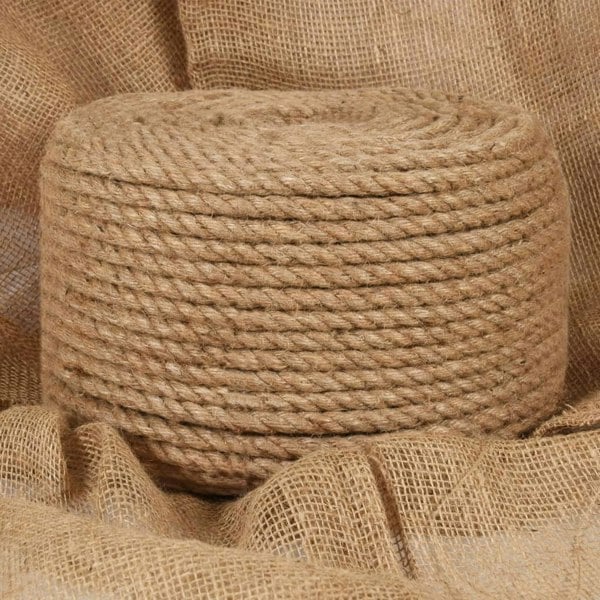 Berkfield Jute Rope 25 m Long 12 mm Thick