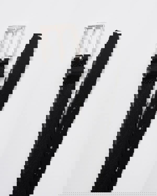 GANT Mens Classic Cow Leather Belt - 5 Black