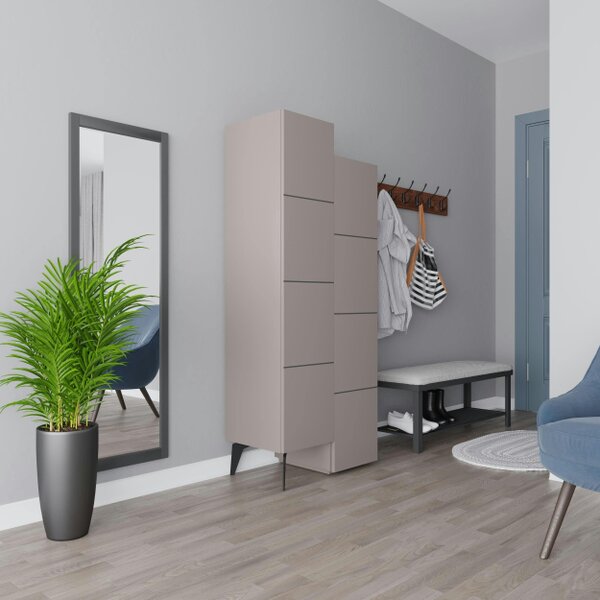 Decortie Stair Modern Storage Cabinet Multipurpose