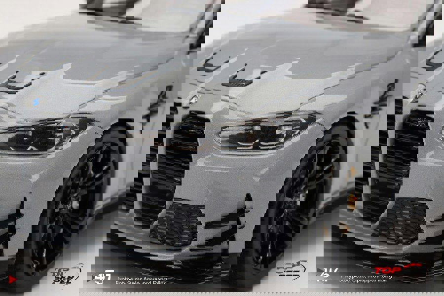 TSM BMW AC Schnitzer M4 Competition G82 Brooklyn Grey Metallic 1:18 Scale TSM TS0457
