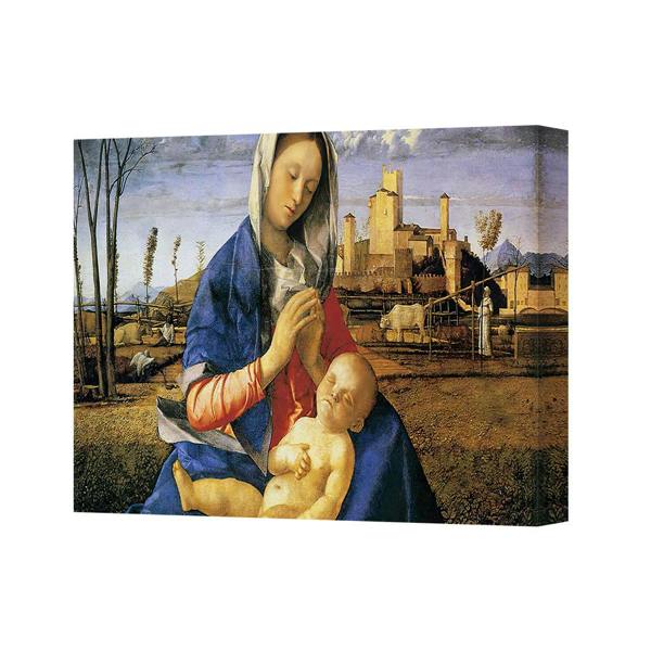 Benjamin Tate Design Madonna and Child Renaissance Canvas Print Wall Art CANVAS4294