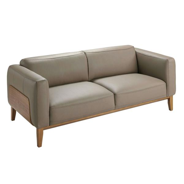 Angel Cerdá Mink leather sofa 6028/6029 - 209 x 92 x 77 - 3