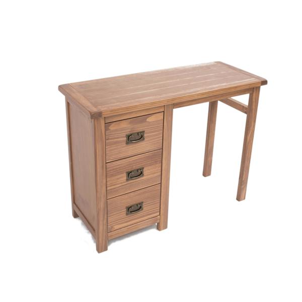 Cabinet Bits Padua 3 Drawer Desk - Dressing Table Brass Drop Handle