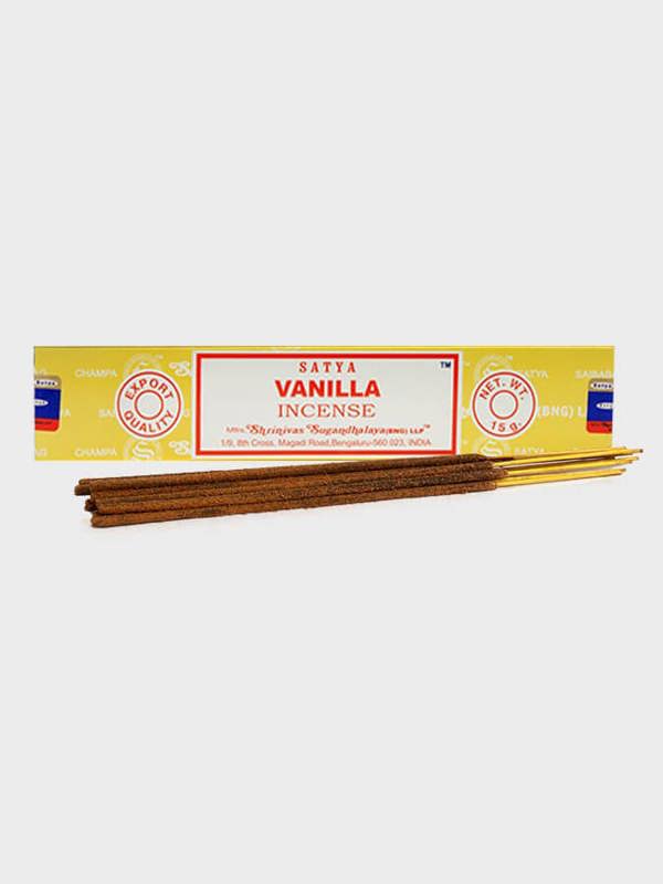 Satya Incense Sticks 15g Box - Vanilla