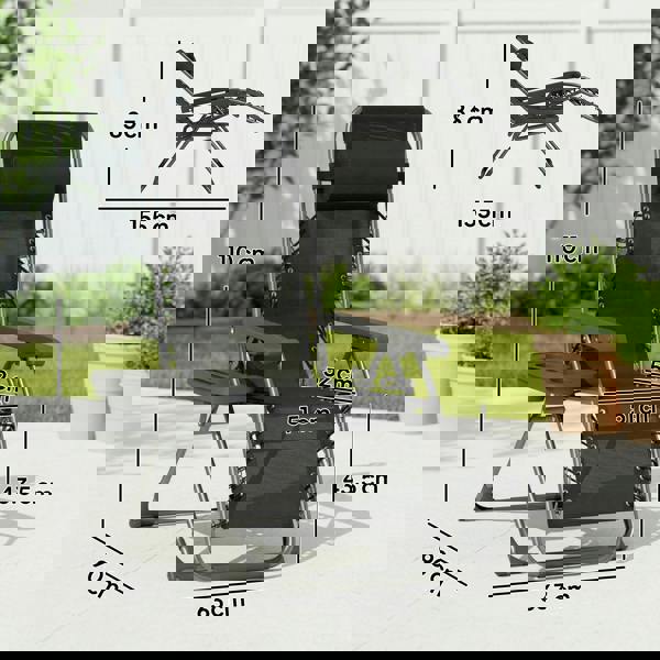 Zero-gravity Chair Set