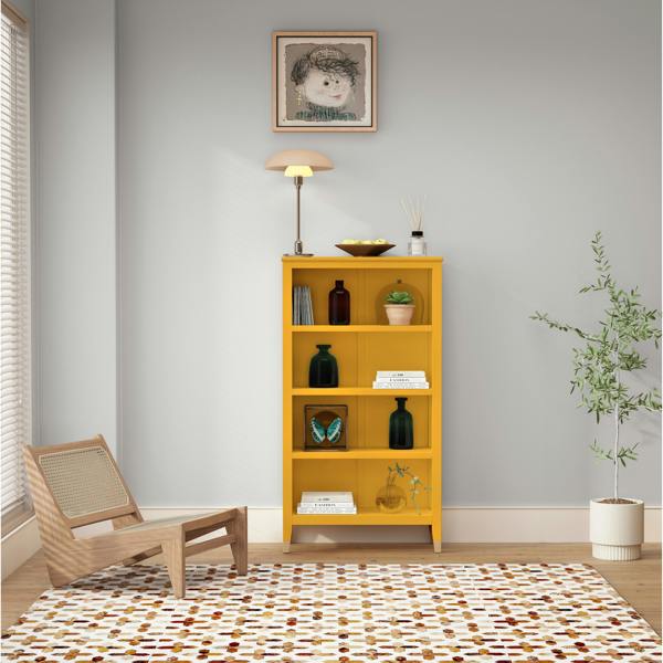 Cabinet Bits Palazzi 4 Tier Bookcase H127 W69 D25cm