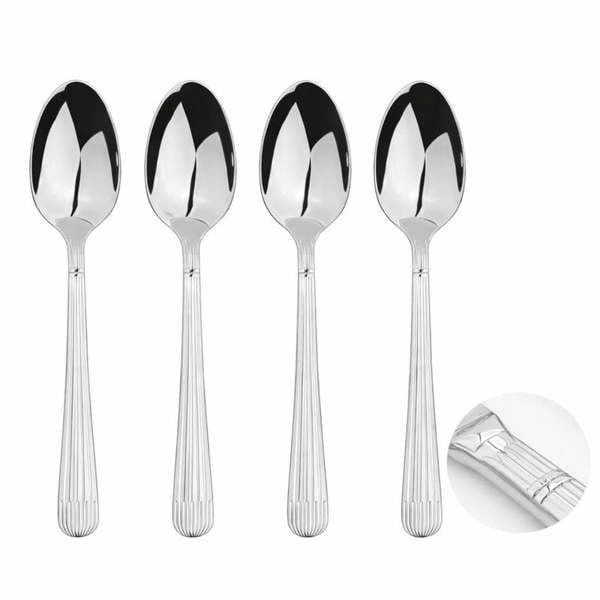Glim Glam Cutlery Sets Stainless Steel 18/8 Spoon 4pc Set Catering Papyrus 