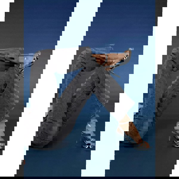 Pink Vanilla Washed Relaxed Fit High Waist Jeans