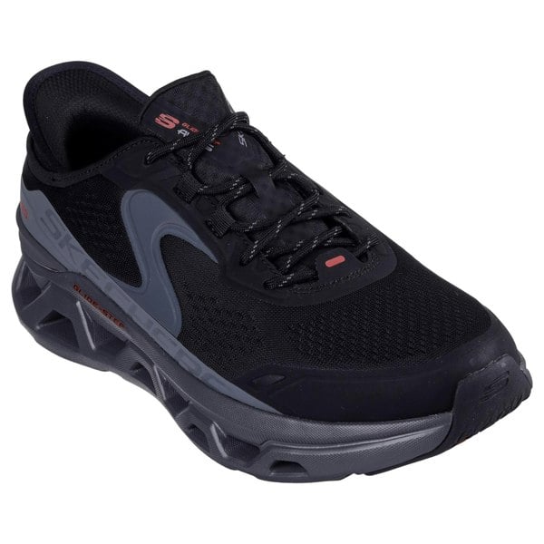 Skechers Mens Altus Glide-Step Trainers - Black/Charcoal