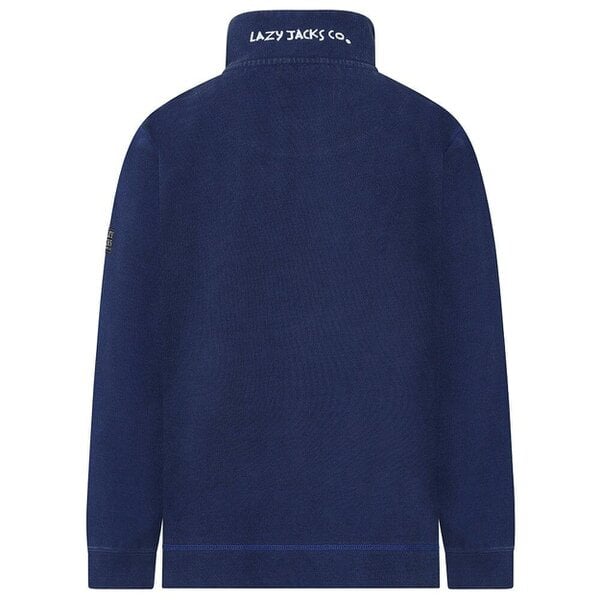 Lazy Jacks LJ700 - Mens Pique 1/4 Zip Sweatshirt - Marine