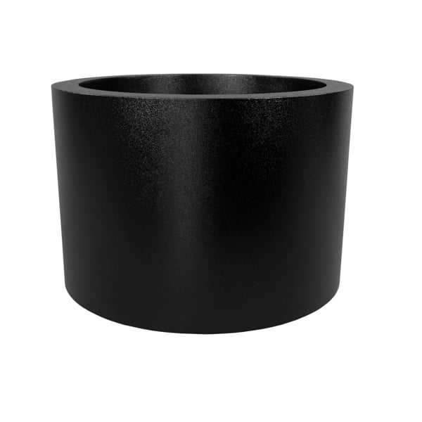 BIOFireplacesGMT Freestanding Bio Fireplace Moon Black Matt Ventless