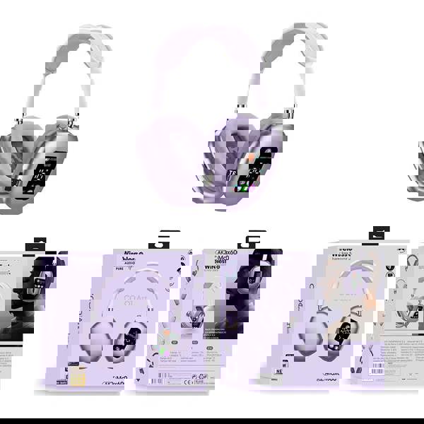 Leaper Wireless Head-mounted Bluetooth Headphones with Digital Display