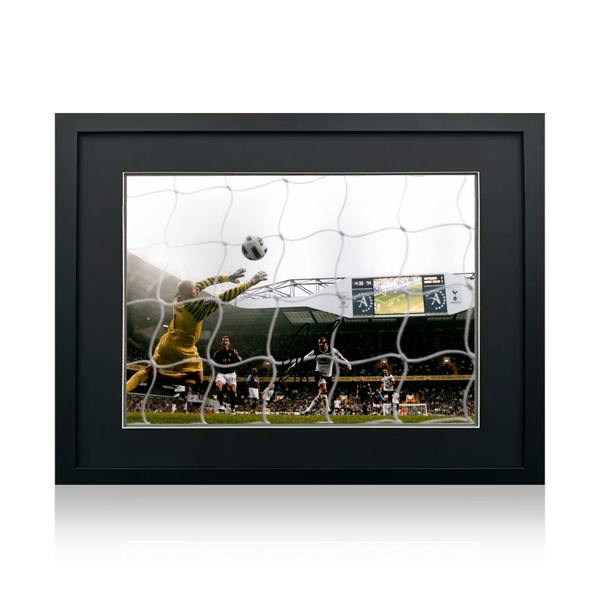 Rafael van der Vaart Signed Tottenham Hotspur Image Deluxe Mount Frame